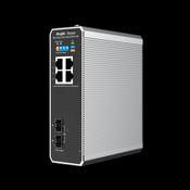 Reyee 6-Port Cloud Managed Industrial Switch, with 1 x PoE++ Port, 3 x PoE+ Ports, and 2 x SFP Uplink Ports image