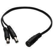 2 way DC Power Splitter Cable for CCTV