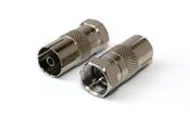 Coaxial Female to F Male Adapter (1) image
