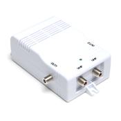 Antiference 2 Way TV Amplifier with Bypass (F-Type) image