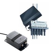 6 Way Variable Gain UHF Masthead Amp Kit 1-20dB
