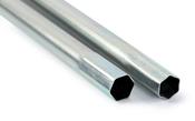 Extension Pole Galvanised Steel Mast (42mm x 200cm)