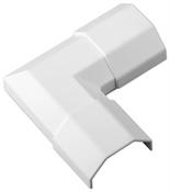 Aluminium Trunking Right Angle - 33mm - White
