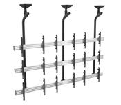 Revez 9 Screen Ceiling Mounted Video Wall for 45-50" Screens (3x3)