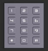 Hikvision IP Modular Door Station Keypad Module