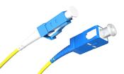 0.5m Fiber Optic Patch Cord SC/UPC-LC/UPC SM image