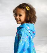 Hatley Blue Real Floral A-Line Swing Raincoat 6 image