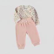 Floral Velour 2P Pant Set [BG 260060]