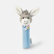 Blue Donkey Stick Rattle [Sterntaler]