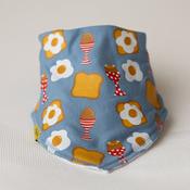 Egg and Soldiers Bib, Babyboo image