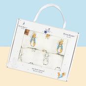 Peter Rabbit Neutral Muslin 2 Pk, Blade and Rose
