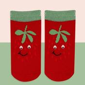 Red Strawberry Socks [Millie, Blade and Rose]