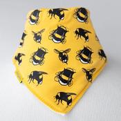 Yellow Bee Bib, Babyboo
