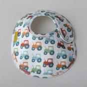 Vintage Tractors Newborn Bib, Babyboo image