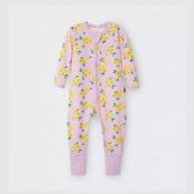 Mauve with Yellow Flowers Wondersuit [BG Bonds]