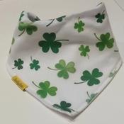 Shamrock bib - Ireland , Paddys Day - Babyboo
