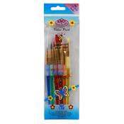 ■ Big Kid's Choice 6 Piece Brush Set - Deluxe Beginner
