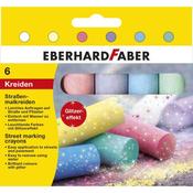Street Marking Crayons - Glitter - Pack of 6