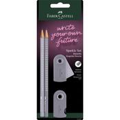 Faber-Castell - Grip Sparkle Harmony Sleeve Set - Dapple Grey