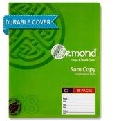Ormond C3 88 Page Durable Cover - Sum Copy Book