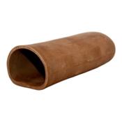 Ceramic Nature Cave Round Medium Brown