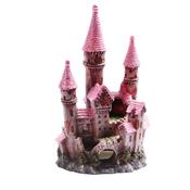 AquaOne Pink Castle Small 8x7.5x13.5cm
