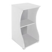 Fluval Flex 57L Curved Aquarium Stand White