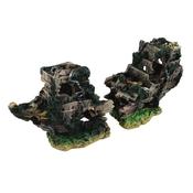 AquaOne Shipwreck (M) 43 x 21cm 2 piece image