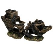 AquaOne Shipwreck (S) 25 x 12.5cm 2 piece image