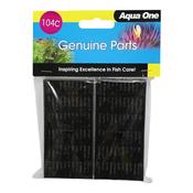 AquaOne Carbon Cartridge - EcoStyle 32/37 (2pk) 104c