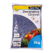 AquaOne Gravel Blue 2kg (7mm)