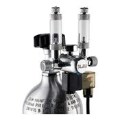 Blau Dual Compact Regulator with electronic valve and bubble counter