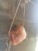 Himalayen salt lick with rope image