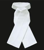 Ready Tied Stock White