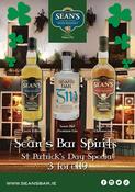 Sean's Bar Spirits Special Day 3 for 129