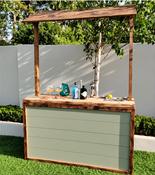 Gin Tikki Bar with Canopy - Perfect for Any Event