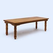 Farm Table - 8ft x 3ft Rustic Wooden Dining Table