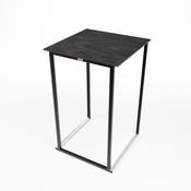 Kube High Bar Table - Black Moon Tabletop