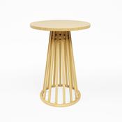 Mundi Wooden High Bar Table