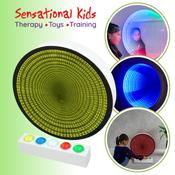 Infinity Mirror with Giant Remote Buttons
