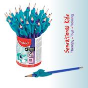 Ergo HB Rubber Tipped Pencils With Grip image