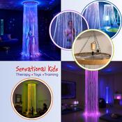 Fibre Optic Curtain Ring Including Fibres &amp;amp; Light