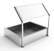 GLASS COVER 3/1 GN SELF SERVICE  FOR 7013.2710