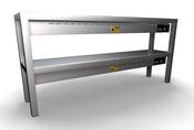 OVERSHELF CERAMIC HEATED 2 LEVELS 1400 8 HEATERS OF 250W image