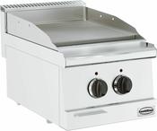 BASE 600 EL. FRY TOP GROOVED