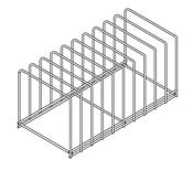 SS TRAY RACK 10