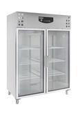 REFRIGERATOR SS 2 GLASS DOORS image