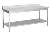 700 WORKTABLE BOTTOM SHELF UPSTAND FLAT PACKED 800
