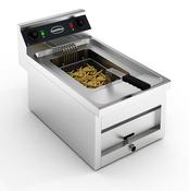 ELECTRIC COUNTER FRYER 1X12L 9KW image