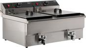 ELECTRIC COUNTER FRYER 2X10 L image